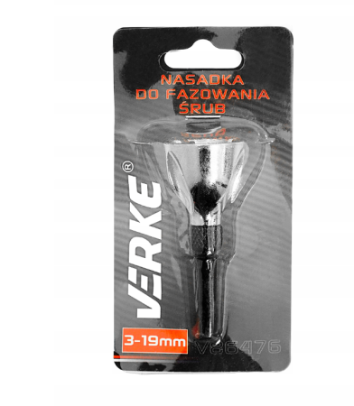 Unealta de tesire si debavurare 3-19 mm, suport biti 1/4" (V86476) [9]