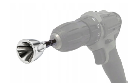 Unealta de tesire si debavurare 3-19 mm, suport biti 1/4" (V86476) [10]