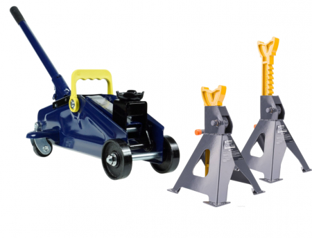 Scule Atelier Auto - Set cric 2 tone 140-320mm + 2 suporti 3 tone 280-400mm (14300+PM0761)