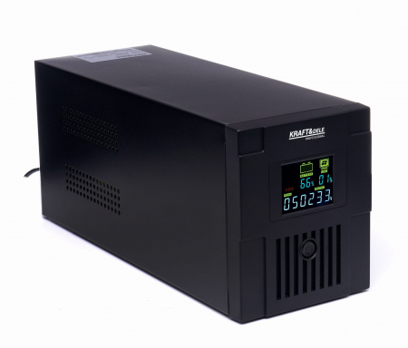 Generatoare / motoare benzina - UPS sursa neintreruptibila de urgenta cu 2 baterii 2x7ah 1500VA 900W LCD (KD1929)