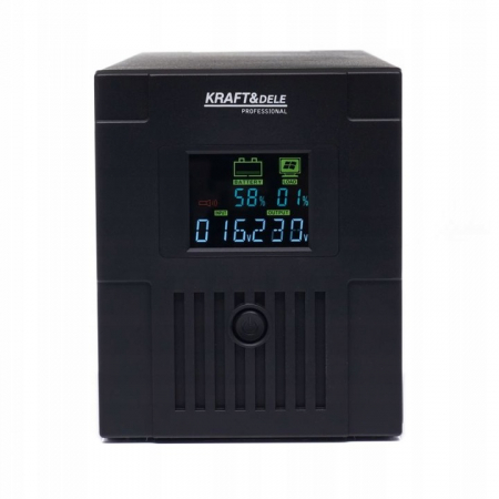 UPS sursa neintreruptibila de urgenta cu 2 baterii 9ah 2000VA 1200W LCD (KD1930) [1]