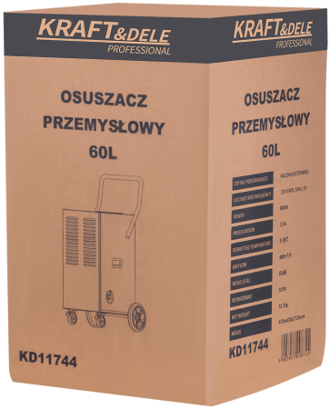 Dezumidificator industrial 60 L 900 W (KD11744) [9]