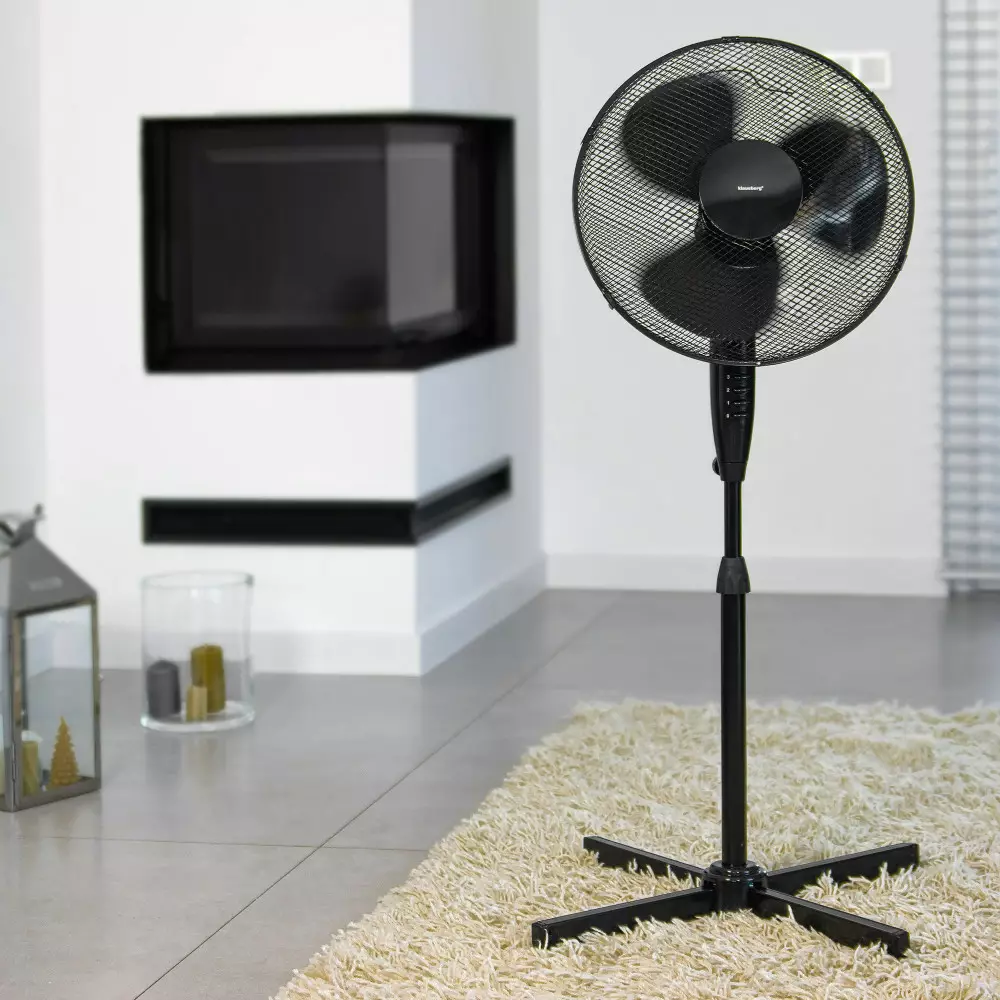 Ventilator cu picior negru diametru 40cm (KB-7472) [1]