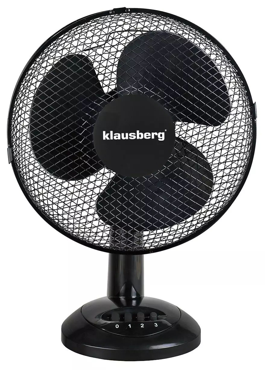 Ventilator de birou negru 30cm, 40W (KB-7474) [4]