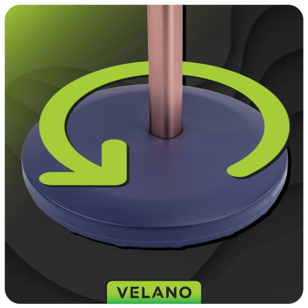 Ventilator de podea industrial circulator aer cu telecomanda 50W 3 viteze (VELWEP0017) [7]