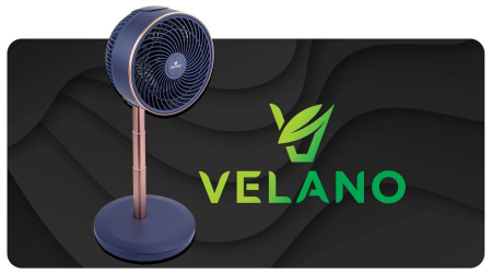 Ventilator de podea industrial circulator aer cu telecomanda 50W 3 viteze (VELWEP0017) [18]