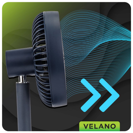 Ventilator portabil cu acumulator 4000mAh autonomie 20h USB-C (VELWEBS0018) [12]