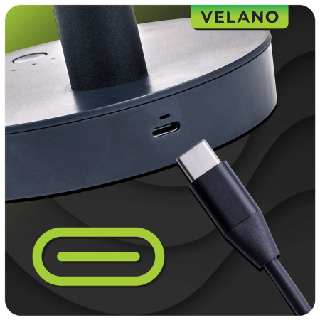 Ventilator portabil cu acumulator 4000mAh autonomie 20h USB-C (VELWEBS0018) [16]