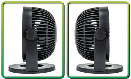 Ventilator portabil cu acumulator USB 1200mAh 4 viteze (VELWEBS0011) [13]