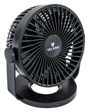 Ventilator/Dezumidificator - Ventilator portabil cu acumulator USB 1200mAh 4 viteze (VELWEBS0011)