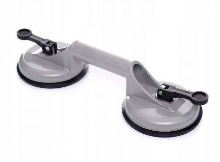 Ventuza dubla aluminiu montat placi sticla parbrize 120mm 100kg (TA4139) [3]