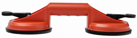 Ventuza dubla plastic montat placi sticla parbrize 120mm 100kg (KD10651) [3]