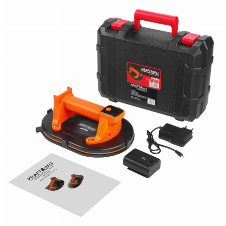 Ventuza electrica pe baterie 7.4V 1.5Ah 150Kg 200mm nivelare placi (KD11955) [4]