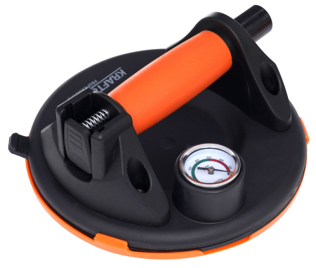 Ventuza profesionala cu pompa vacuum, 190 kg, diametru 200 mm (KD10738) [2]