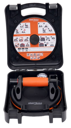 Ventuza profesionala cu pompa vacuum, 190 kg, diametru 200 mm (KD10738) [10]