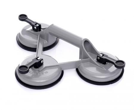 Ventuza tripla aluminiu montat placi sticla parbrize 120mm 150kg (TA4143) [3]