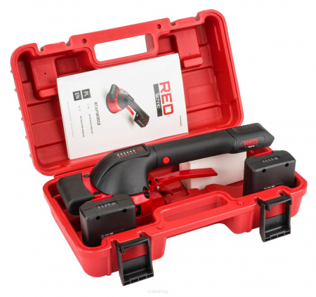 Ventuza vibranta electrica 120mm pe baterie 2x18V 2ah vibrator aliliere nivelare placi ceramice (RTAPW0010) [9]