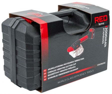 Ventuza vibranta electrica 150mm pe baterie 2x21V 2ah vibrator aliliere nivelare placi ceramice (RTAPW0155) [17]
