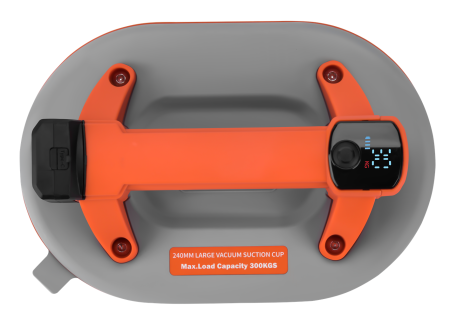 Ventuza vibranta electrica pe baterie 7.4V 3Ah 300Kg 240mm vibrator aliliere nivelare placi (KD11965) [12]