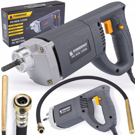 Vibrator beton - Vibrator beton 1250w + lance 2m x 35mm (PM-WDB-1250M)