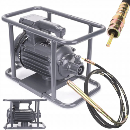 Vibrator beton 1500W + lance 6m x 45mm (PM1091+PM1111) [0]