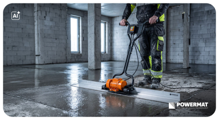 Vibrator pentru beton cu rigla vibranta din aluminiu 1,5 m 200W 2950 rpm PM1505 (PM-ELW-200T) [12]