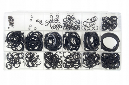 Trusa set sigurante inele alezaj Seger 300 piese (54501) [2]