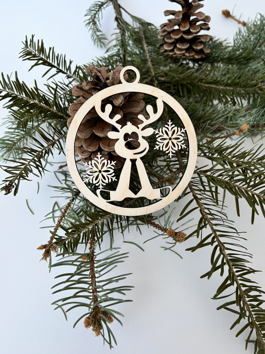 Decoratiune din lemn Olaf& Ren [2]