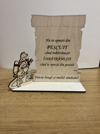 Plachete Personalizate - Placheta Pompier