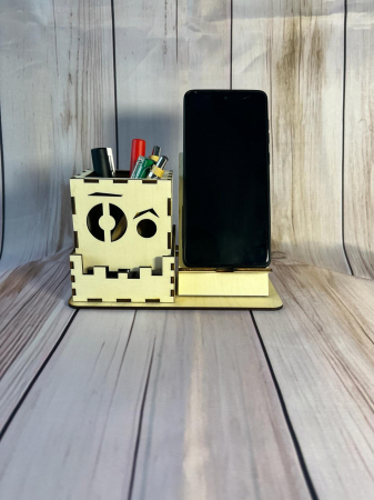 Suport pentru pix/creioane & telefon [1]