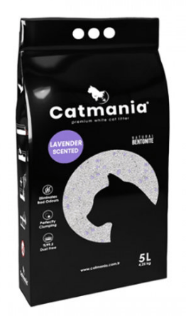 Catmania Cat Litter Clumping - Lavanda 5L [1]