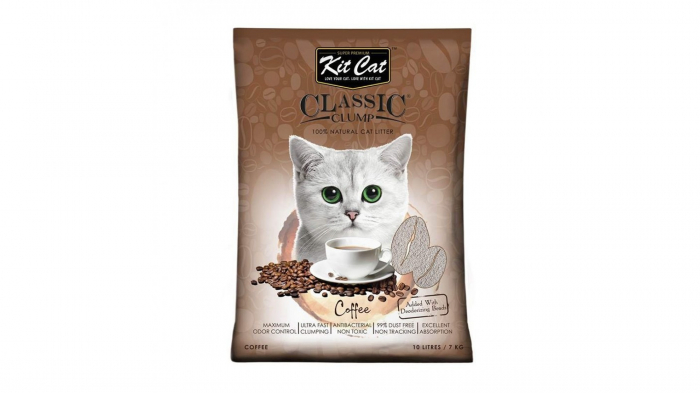 Asternut igienic  KIT CAT CLASSIC CLUMP COFFEE - 10L [1]