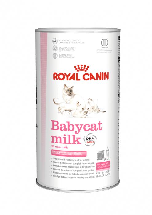 Royal Canin BabyCat Milk, înlocuitor lapte matern pisici, 300 g [1]