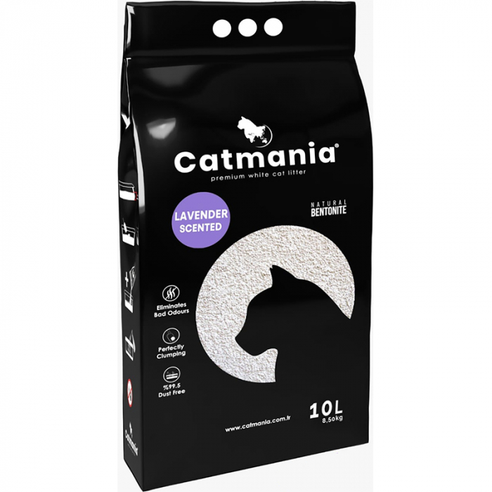 Catmania Cat Litter Clumping - Lavanda 10L [1]