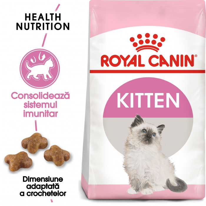 Royal Canin Kitten, hrană uscată pisici junior, 10 kg [1]