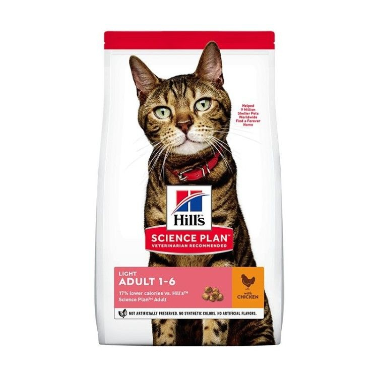 Hill's SP Feline Adult Light Chicken, 10 kg [1]