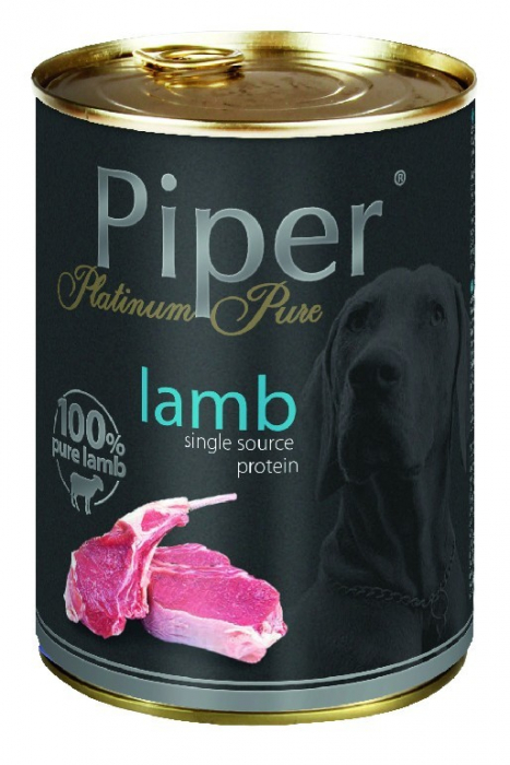 Hrana umeda Piper Platinum Pure, Miel, 400 g [1]