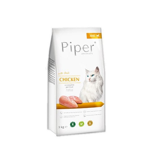 Hrana uscata pentru pisici Piper Adult, carne de pui, 3kg [1]