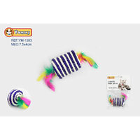 Jucarie pentru pisica, Bila plastic 4 cm YM1393 [1]