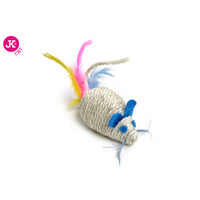 Jucarie pt pisici-sisal-soricel cu bilute 10 cm [1]
