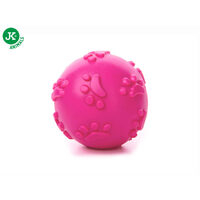 Jucarie TPR Minge sunet 8 cm ROZ [1]