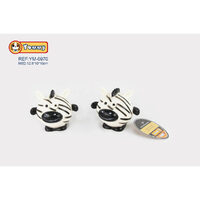Jucarie vinyl zebra 12.5x10x10 cm [1]