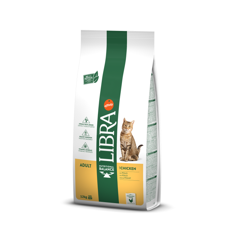 Libra Cat Adult Chicken, 12 kg [1]