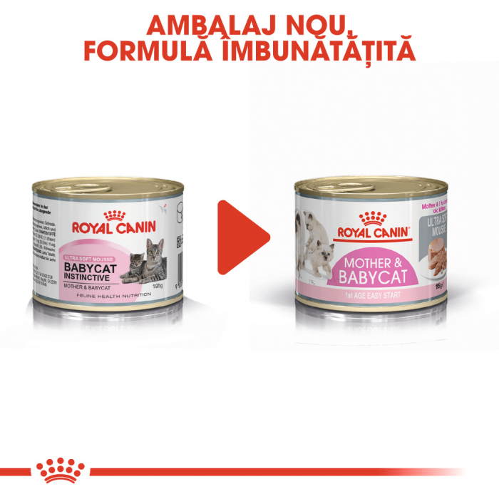 ROYAL CANIN MOTHER & BABYCAT CAN MOUSSE 195 g [6]