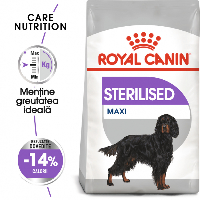 Royal Canin Maxi Sterilised Adult, hrană uscată câini sterilizați, 3KG [1]