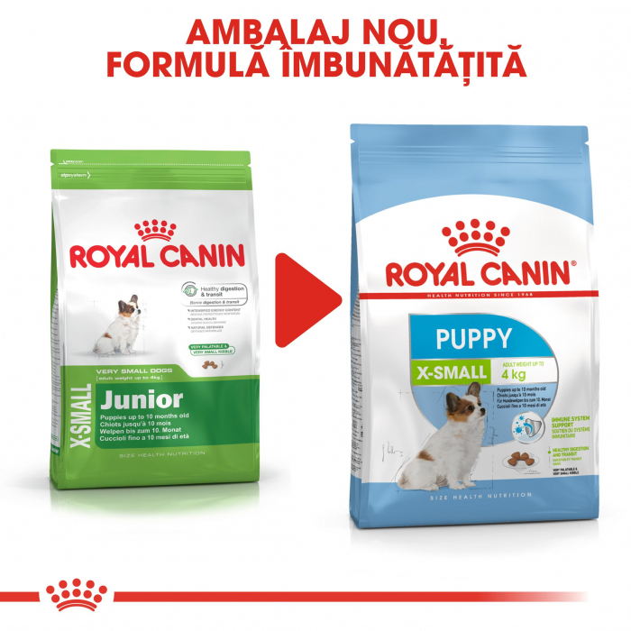 Royal Canin X-Small Puppy, hrană uscată câini junior, 500 g [5]