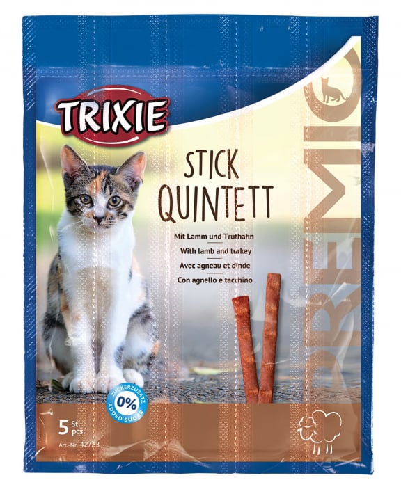 Trixie Batoane Quadro-Sticks Miel/Curcan 5x5 g [1]
