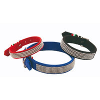 Zgarda PU Strass - 2x35 cm Blue [1]