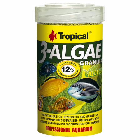 Pesti - 3-ALGAE GRANULAT Tropical Fish, 100ml, 44g