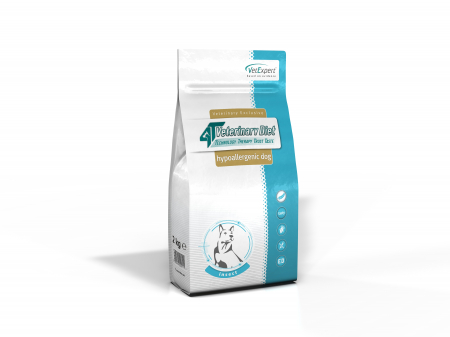 Caini - 4T Dieta Veterinara HIPPOALERGENIC Dog INSECT, VetExpert, 2 Kg